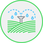 irrigation sprinkler icon